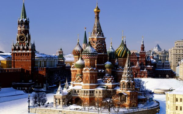 Vladtech moskva kreml krasnaya ploschad rossiya stolica 3840x