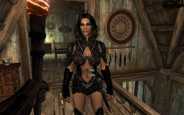Skyrim сексуальная Лидия