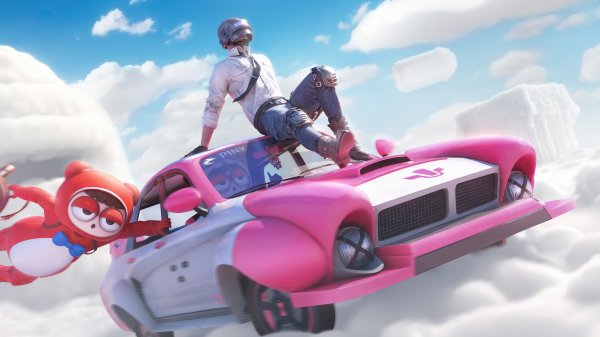 Pubg-kartrider-rush-4k