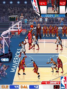 nba pro basketball 2009 128x160