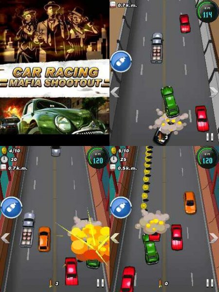 Car Racing Mafia Shootout 320x240 c3-00
