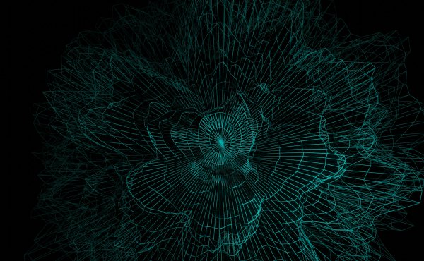 Flower-fractal-ornament-abstract-on