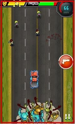 Hack Zombie Road Rash 240x320 ru