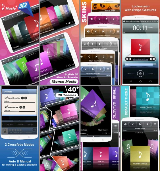 iSense 3D Music player 3.004s Premium