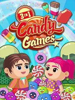 3-in-1 Candy Games 240x320 TS
