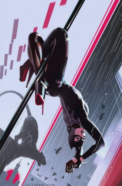 Catwoman by Jeff Dekal