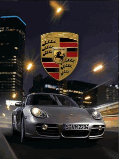 Porsche car анимация