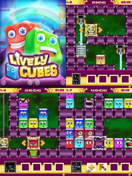 Lively Cubes 240x320 k800