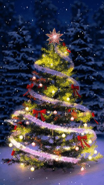 Christmas tree gif