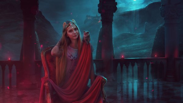 fireflies fantasy girl