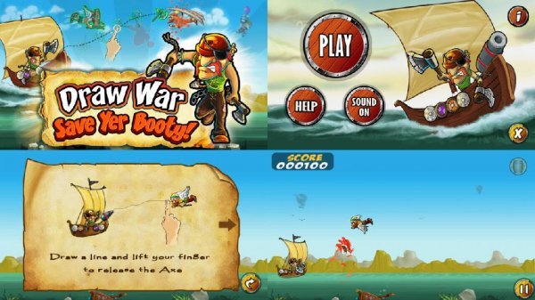 Draw War Save Yer Booty S3-Belle