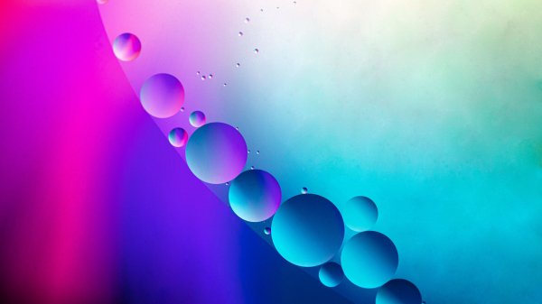 Puzyri voda gradient 179675 3840x2160