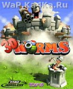 Worms Forts 3D 176x208