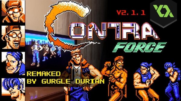 Contra Force on Game Maker v2.1.1