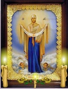 Икона Покров Пресвятой Богородицы Флэш 2