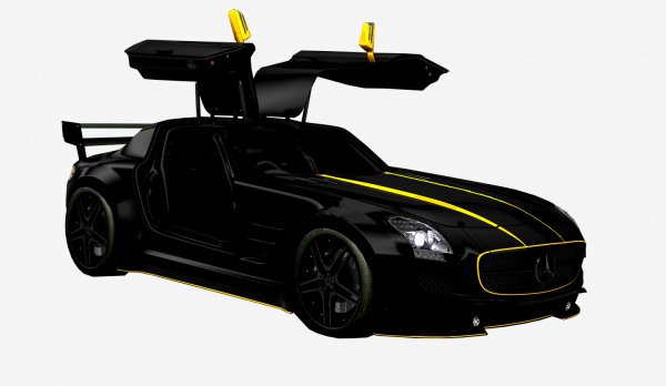 Mercedes Benz SLS BRABUS by vacuita
