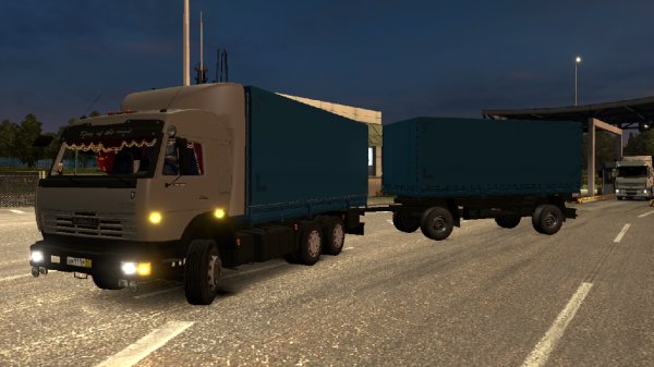 Камаз 43118 Прицеп