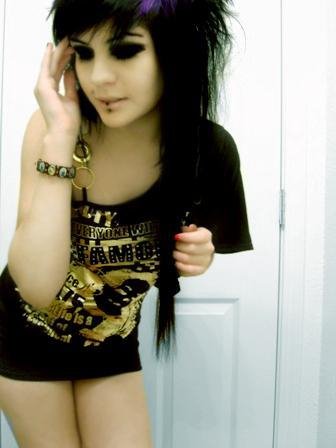 Cute Scene Girl hairstyle-trend