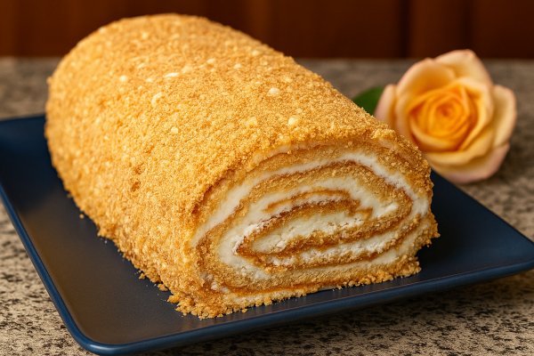 Медовый рулет