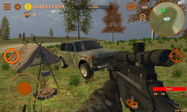 Симулятор охоты 4x4 mod