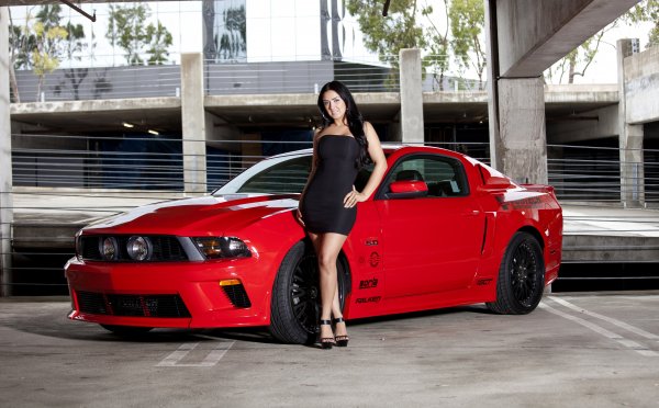 Ford Mustang Girl