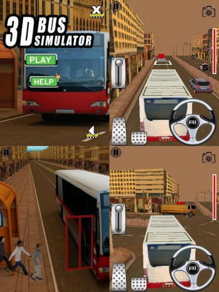 3D BUS Simulator 128x160
