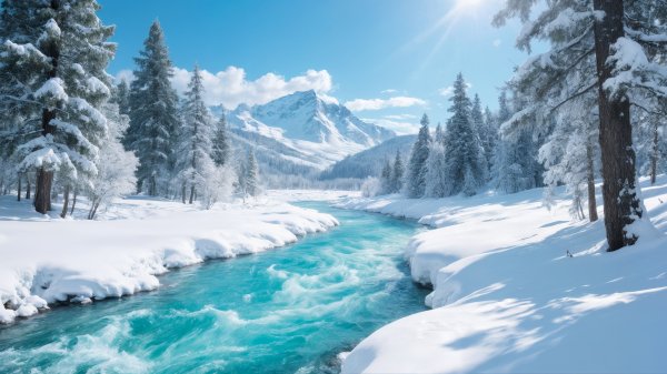 На открытом воздухе небо лес