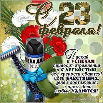 С 23 Февраля!
