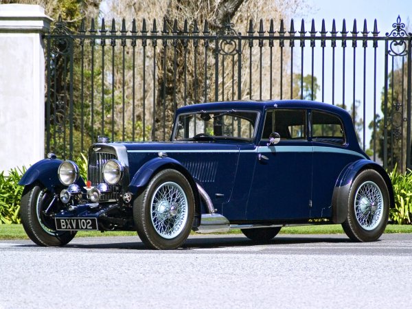 aston martin mkii 1934 avto retro 1600x1200