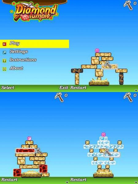 Diamond Tumble 320x240 E71