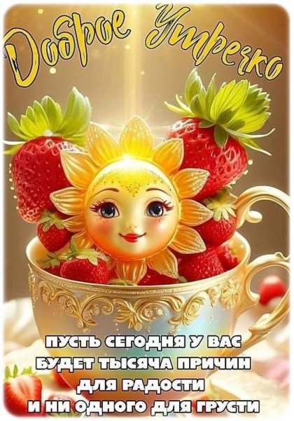 Доброе утро