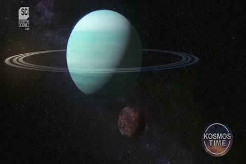 Почему Уран лежит на боку