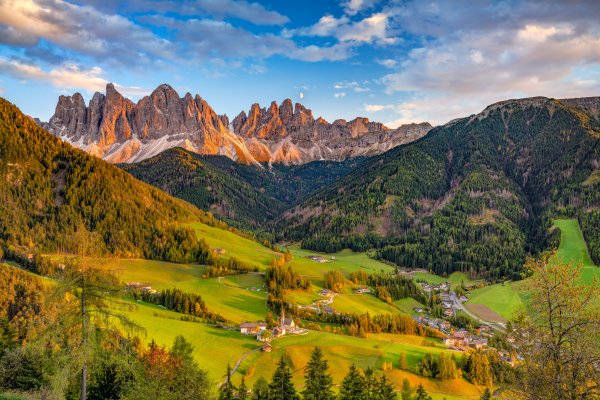 Альпы Италия Santa