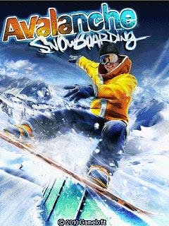 avalanche snowboarding