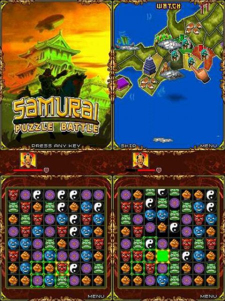 Samurai Puzzle Battle 240x320 N95