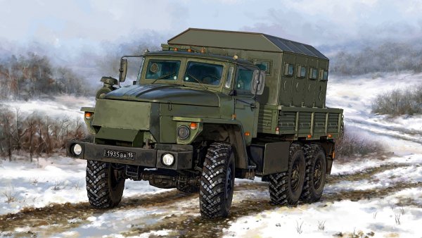 Ural-4320 CHZ Zvezda-V Armored Vehicle