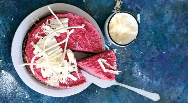 Орехово-свекольный торт