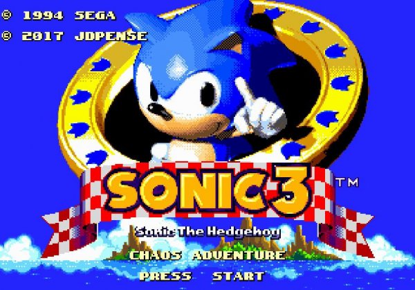 Sonic 3 Chaos Adventure - By Jdpense