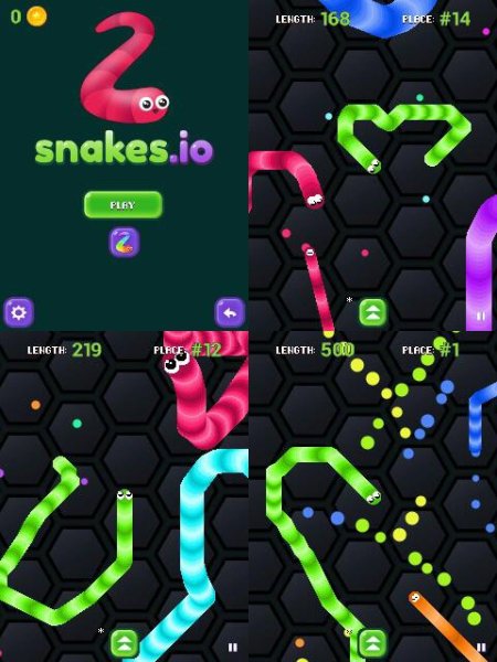 Snakes io-2 240x320