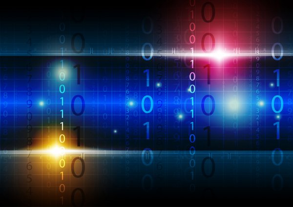 Technology-code-light-graphics-network-abstract