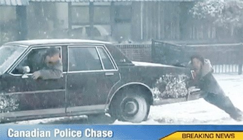 Canadian-Police-Chasing-On-Ice-Fail