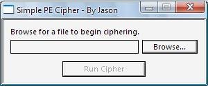 Simple PE Cipher