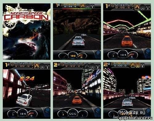3D Need For Speed Carbon Nokia s60v2 176x208