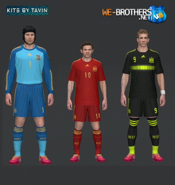 Kitset Spain World Cup 2014 by Tavin