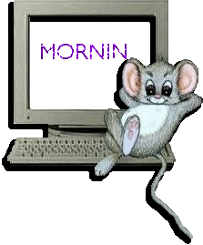 Good morning.Computer.animacija