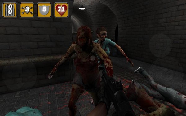 Zombies Cleaning of sewerv