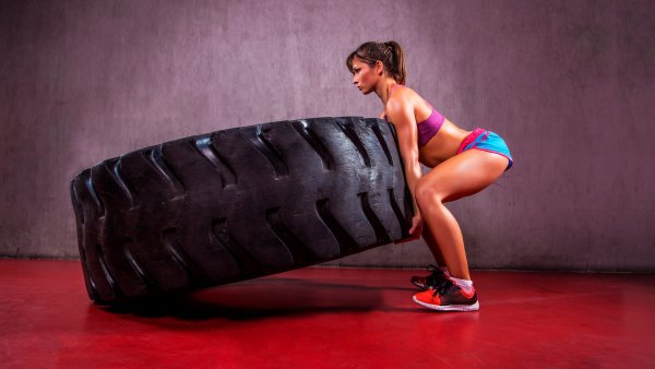 Спортивная девушка