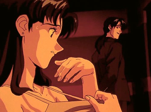 Katsuragi Misato, Kaji Ryouji