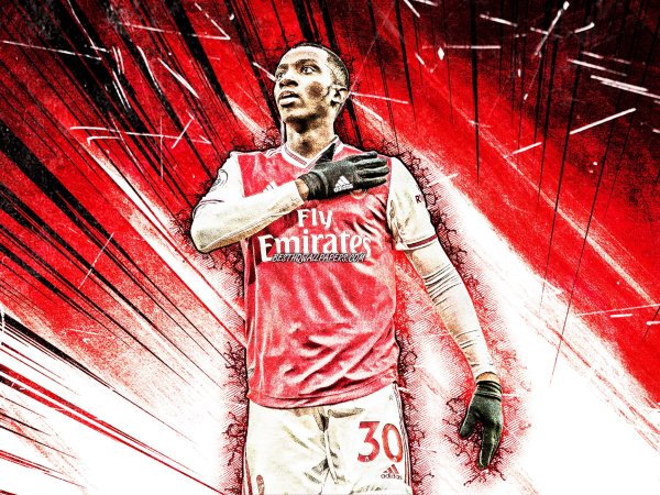 4k-eddie-nketiah-grunge-art-arsenal-fc-english-footballers-