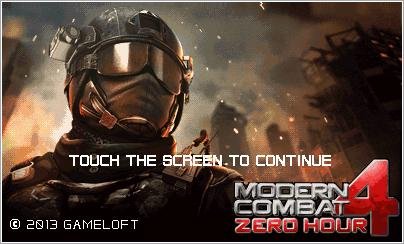 Modern Combat 4: Zero Hour 240x400 S5230